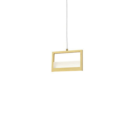 Kuzco Lighting PD31408-BB Ratio Pendant Light Brushed Brass