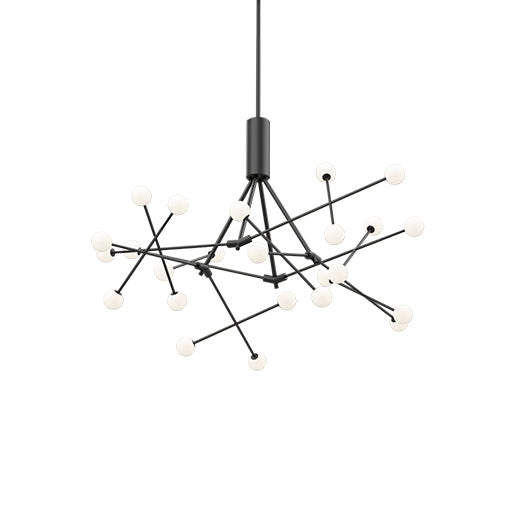 Kuzco Lighting CH97139-BK Moto Chandelier Black