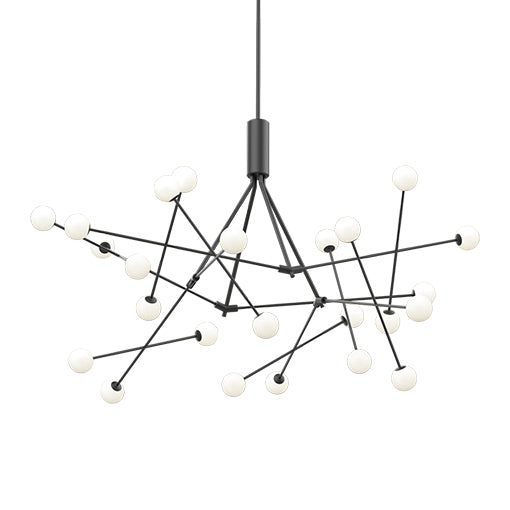 Kuzco Lighting CH97358-BK Moto Chandelier Black