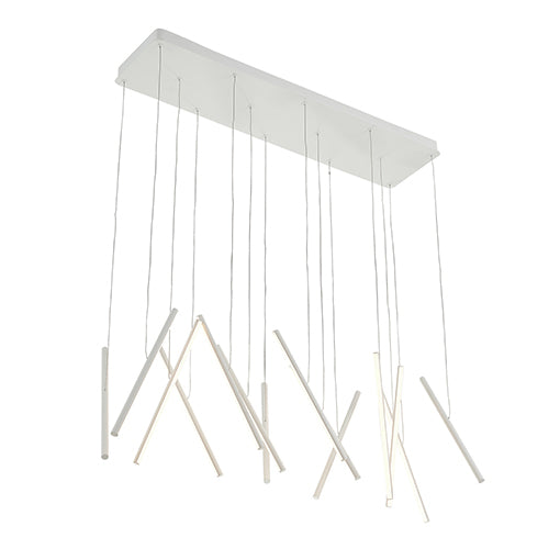 Kuzco Lighting LP14840-WH Chute Pendant Light White