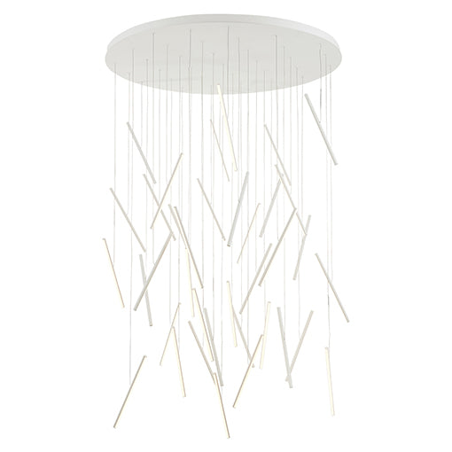 Kuzco Lighting MP14850-WH Chute Chandelier White