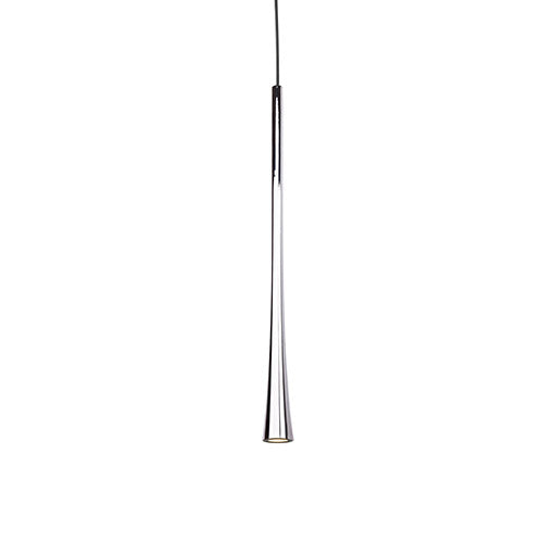 Kuzco Lighting PD15816-CH Taper Pendant Light Chrome