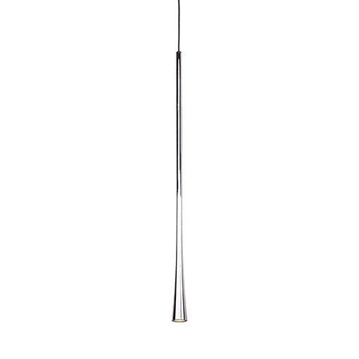 Kuzco Lighting PD15824-CH Taper Pendant Light Chrome