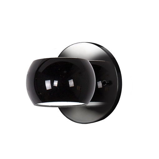 Kuzco Lighting WS46604-GBK Flux Wall Light Gloss Black