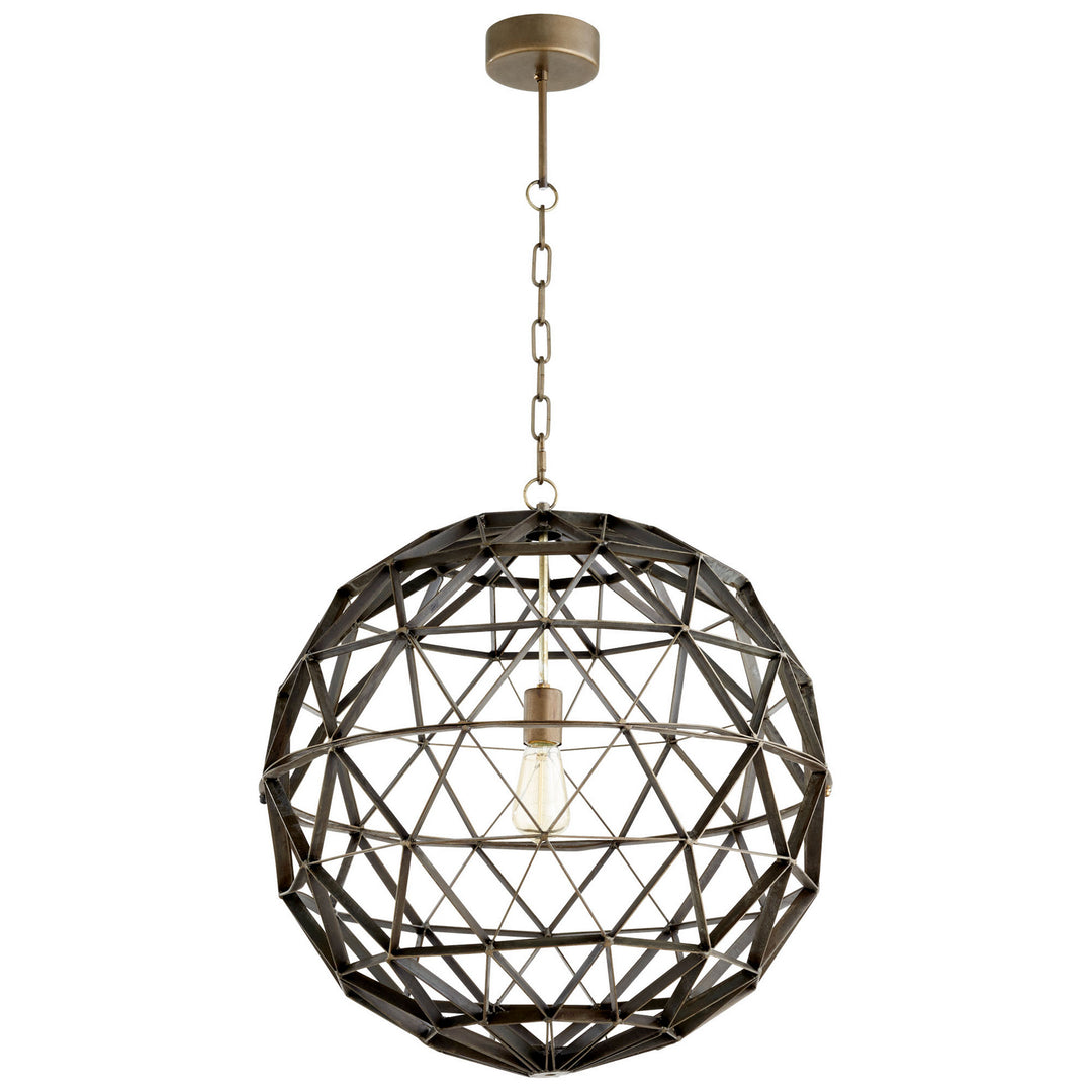 Cyan Design 10271 One Light Pendant Noir
