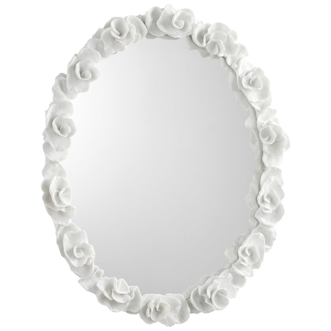 Cyan Design Gardenia Mirror 10498 Mirror - White Traditional