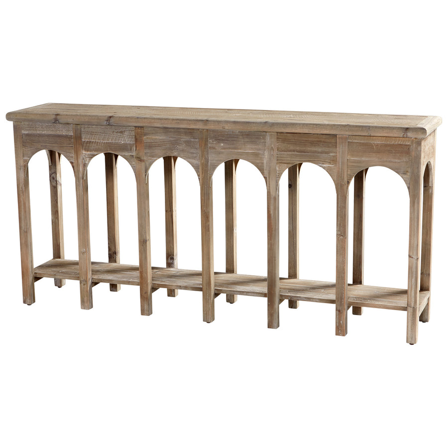 Cyan Design 10504 Console Table Weathered Pine