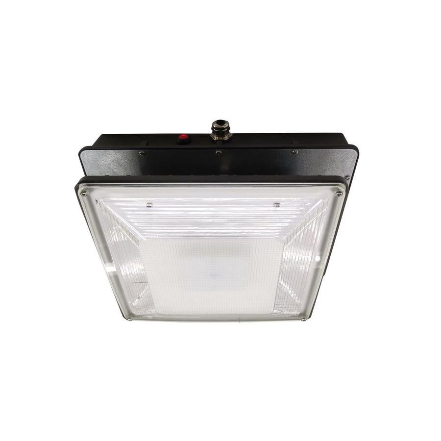 Maxlite Lighting 104491  Led Low Profile Canopy Gen B - 20w, 120-277v, Canopy Distribution, 4000k, Bronze,  Emergency Battery Backup 0c, 120-277v Button Photocell  1