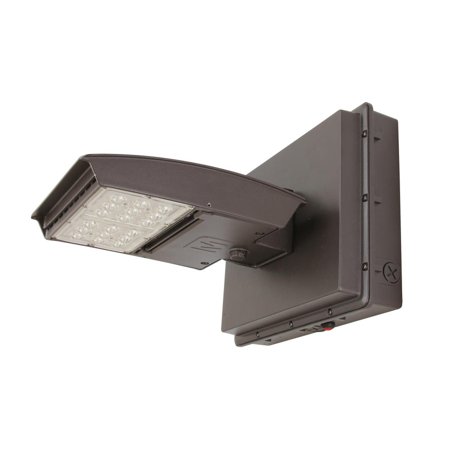 Maxlite Lighting 106567  M Series 55w, 120-277v, Type 3g, Cct Select 3/4/5k, Bronze, Wall, C-max Compatible, 0c Battery  1