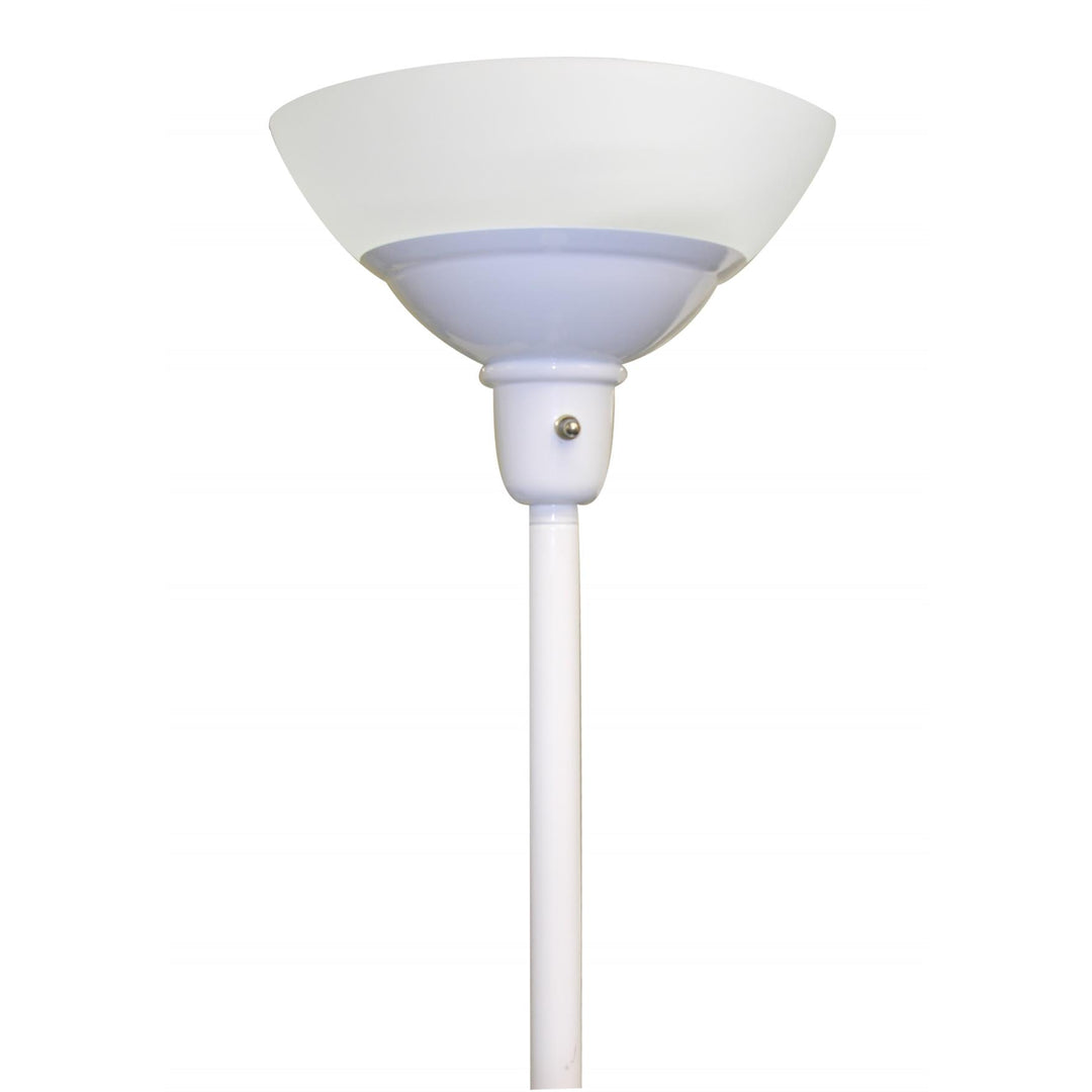 Maxlite Lighting 1410155  Torchiere Architectural White Finish With 2 X 12w 2700k Ja8 Compliant E26 Socket Led Lamp  1