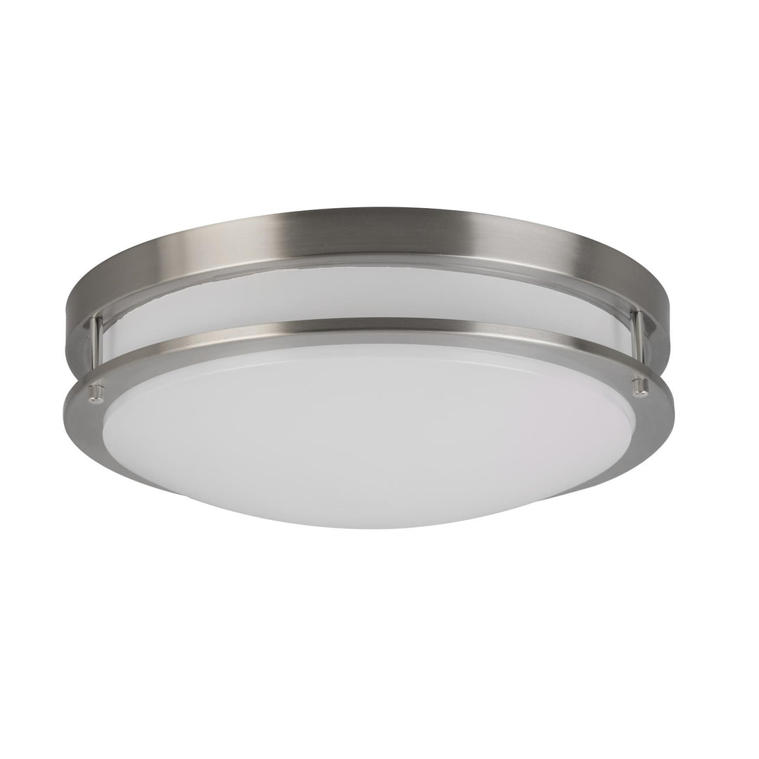 Maxlite Lighting 103949  Ceiling Fixture Led, Large, 16inch  Arch, Brushed Nickel, 24w 90 Cri, 2700k/3000k/3500k/ 4000k/5000k, 120-277v, 0-10v Dimming  1