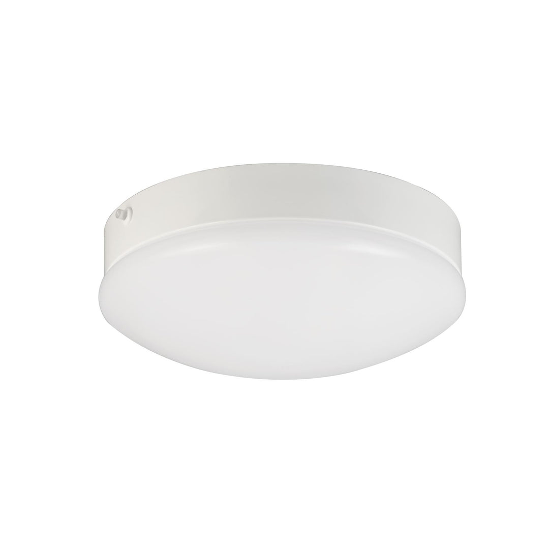 Maxlite Lighting 104689  Ceiling Fixtured Led, Medium, 13inch , Puff, White, 20w, 90 Cri, 2700k/3000k/4000k/5000k, 120-277v, 0-10v Dimming, Battery Backup  1