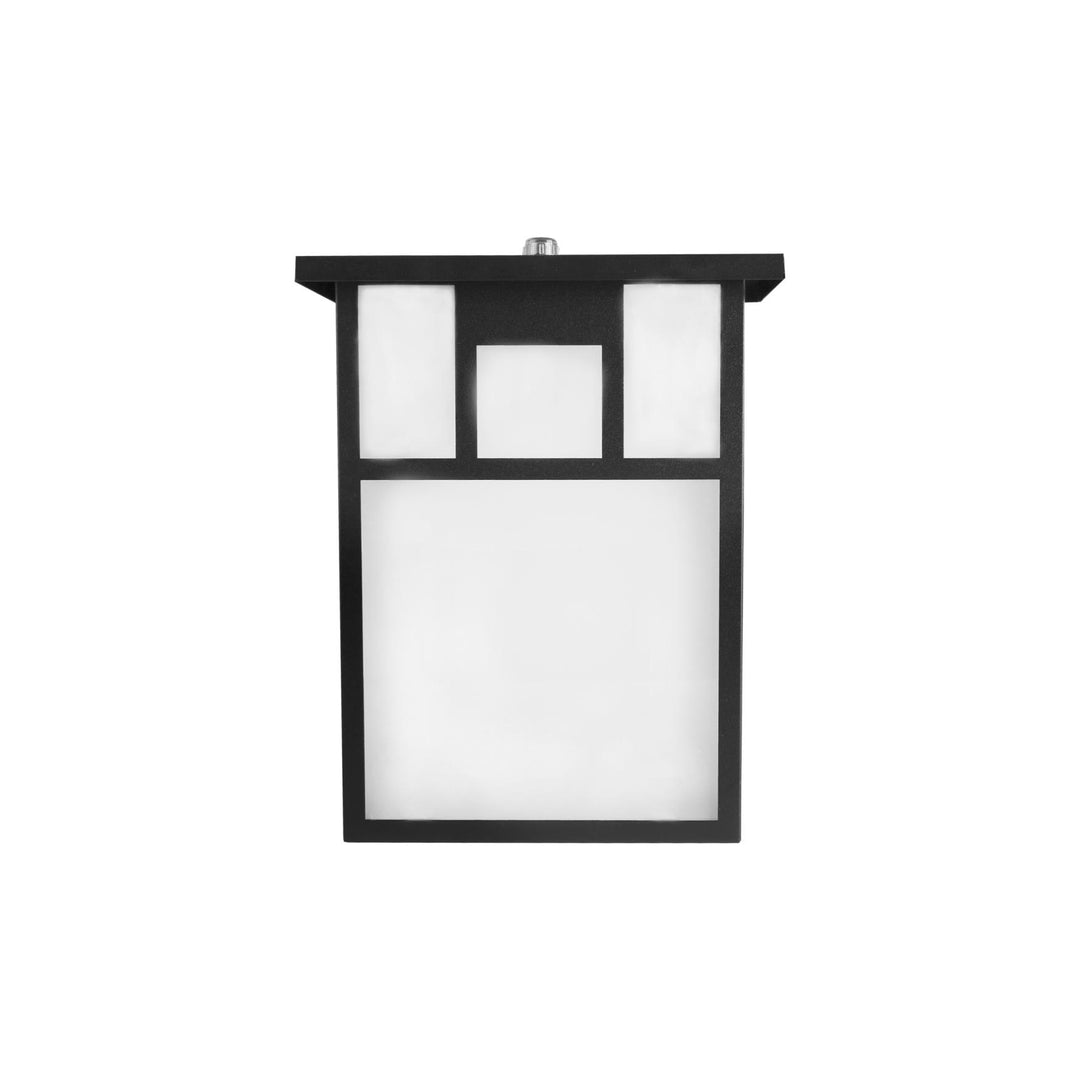 Maxlite Lighting 1408707  Outdoor Lantern Led Small Mission Black 14w 80cri 2700k W/ Photocell  1