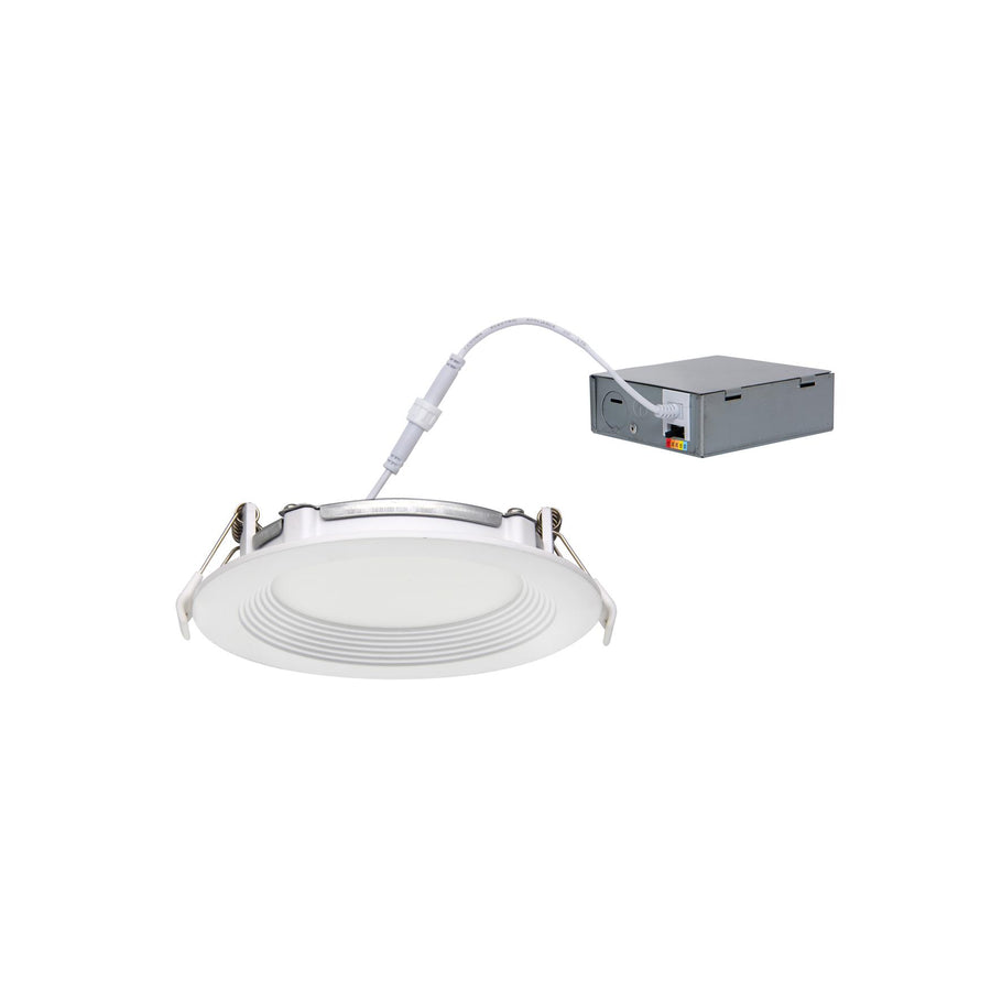 Maxlite Lighting 105304  4inch  Slim Downlight Baffe Style Round 12w 90cri 2700/3000/3500/4000/5000 White, Ic Rated  1