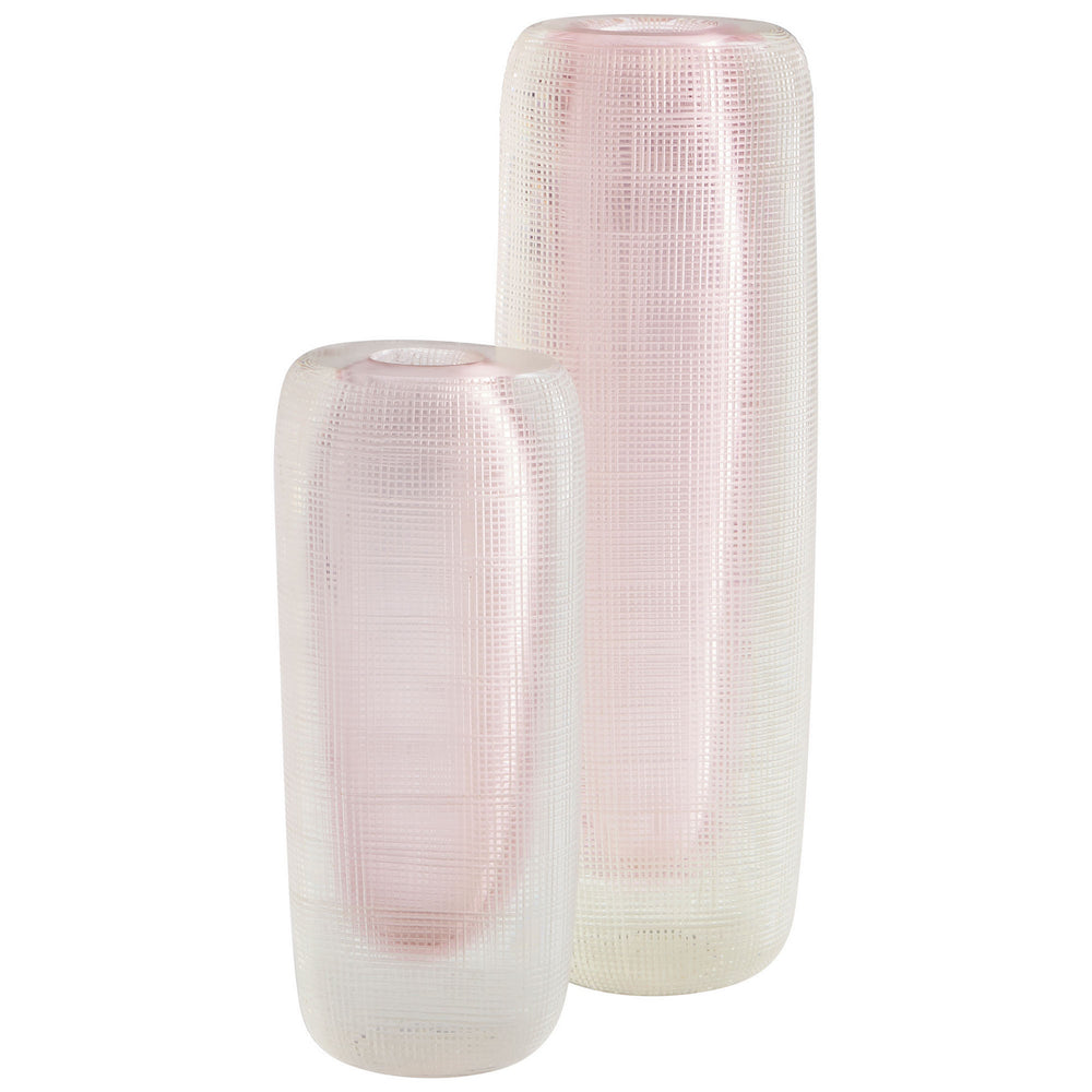 Cyan Design 10299 Vase Pink And Clear
