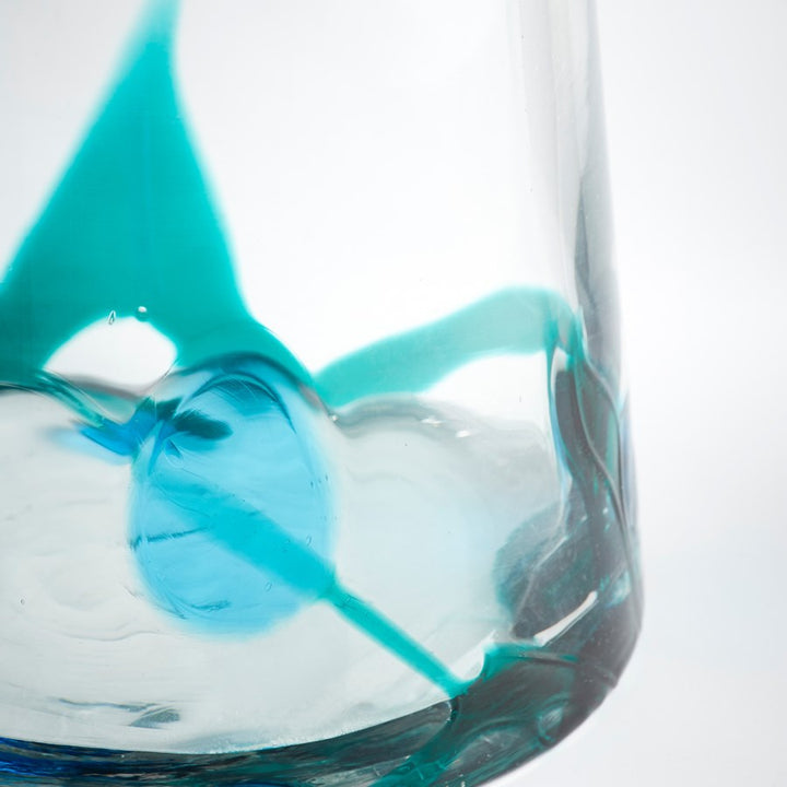 Cyan Design 11070 Vase Blue/clear