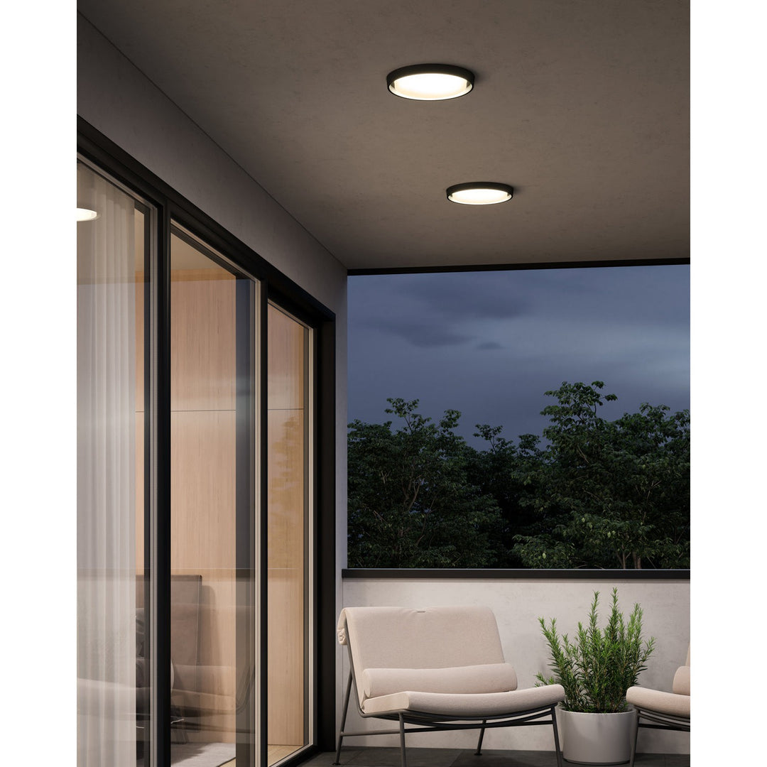 Kuzco Lighting EC44113-BK Elle Outdoor Black