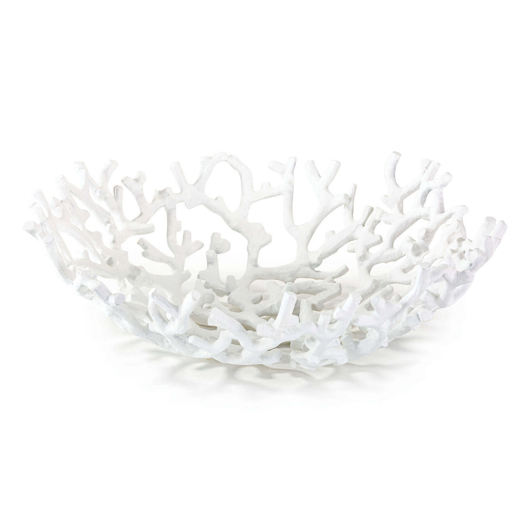 Regina Andrew 20-1383WT Coral Bowl White 2