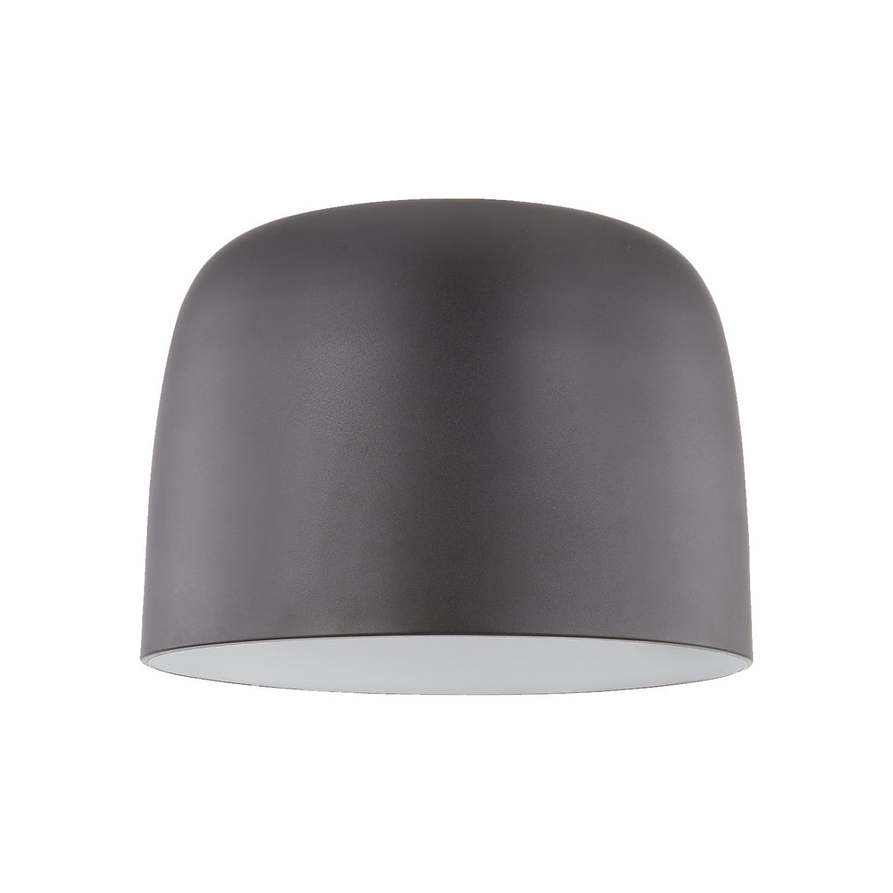 Kuzco Lighting FM44912-BK/WH Cayne Ceiling Light Black/White