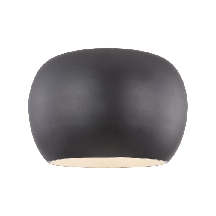 Kuzco Lighting FM44614-BK/WH Croft Ceiling Light Black/White