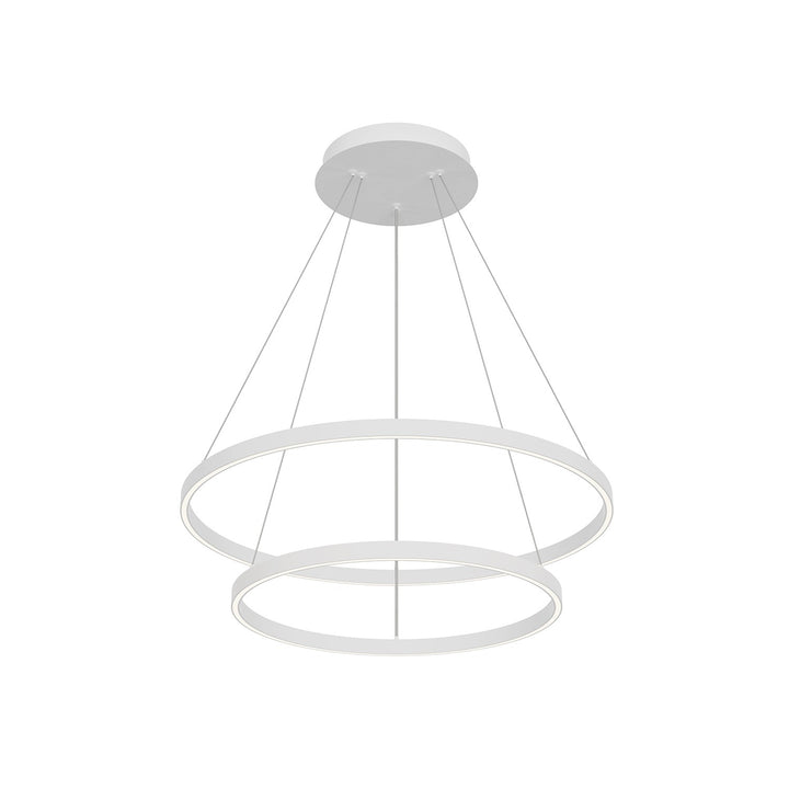 Kuzco Lighting CH87832-WH Cerchio Chandelier White