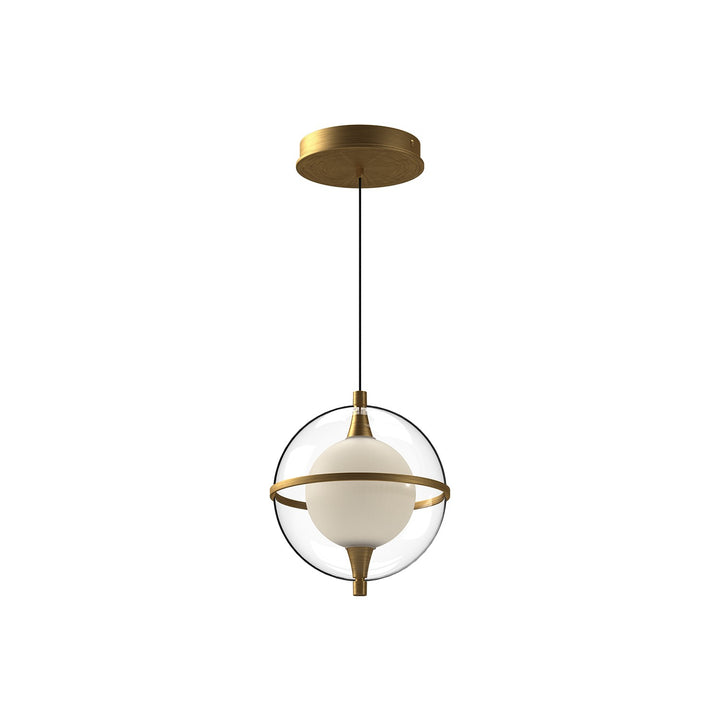 Kuzco Lighting PD76708-BG Aries Pendant Light Brushed Gold