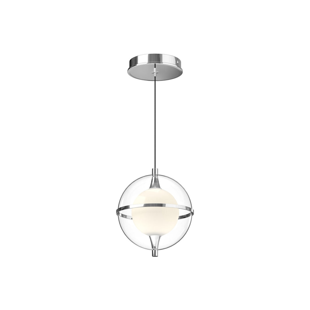 Kuzco Lighting PD76708-CH Aries Pendant Light Chrome